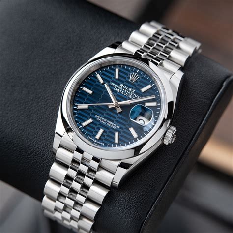 rolex dark blue